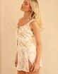 DIPPIN' DAISY'S Charmed Slit Mini Skirt image number 2