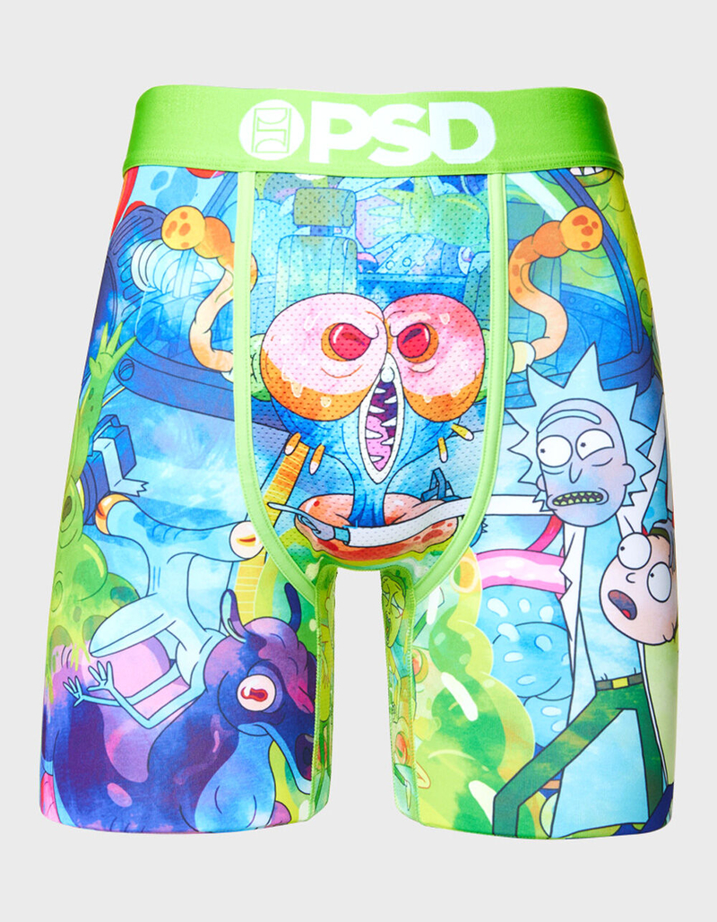 PSD Rick and Morty Wash Mens  Boxer Briefs image number 0