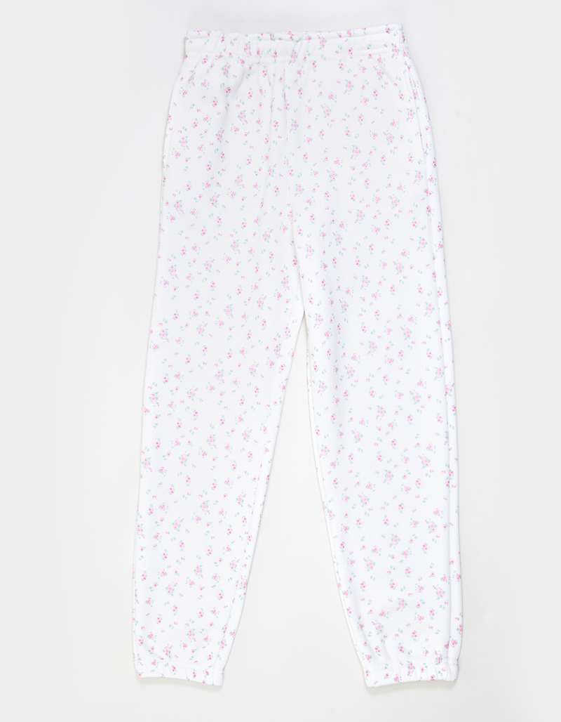 FULL TILT All Over Ditsy Print Girls Joggers image number 1