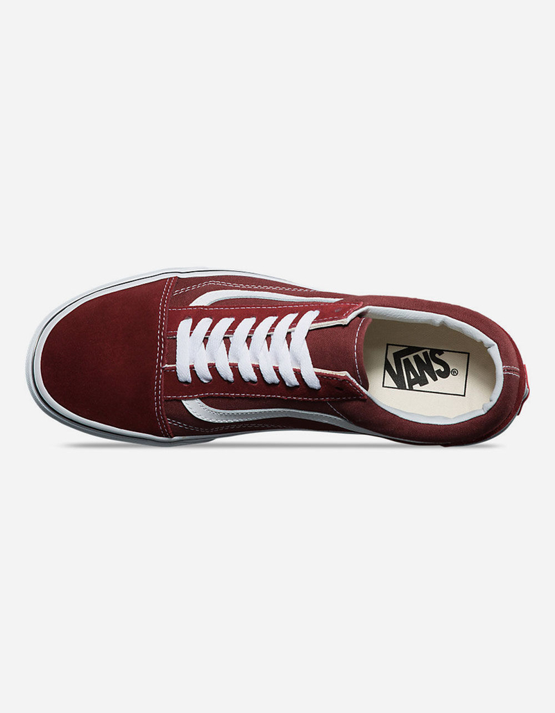 VANS Old Skool Madder Brown & True White Shoes image number 2