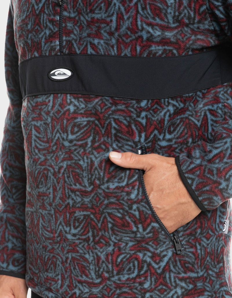 QUIKSILVER Saturn Polar Mens Half Zip Fleece Pullover image number 5