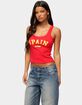 EDIKTED Spain Ribbed Tank Top image number 2