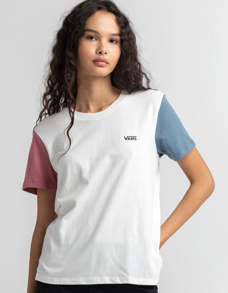 VANS Colorblock Womens Tee image number 0