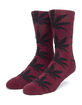 HUF Plantlife Mens Crew Socks image number 1