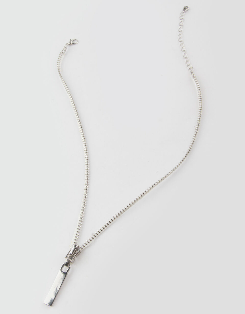 FULL TILT Zipper Chain Necklace image number 0