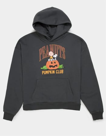 RSQ x Peanuts Pumpkin Club Mens Oversized Hoodie Alternative Image