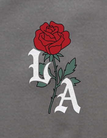 LOS ANGELES Rose LA Unisex Crewneck Sweatshirt Alternative Image