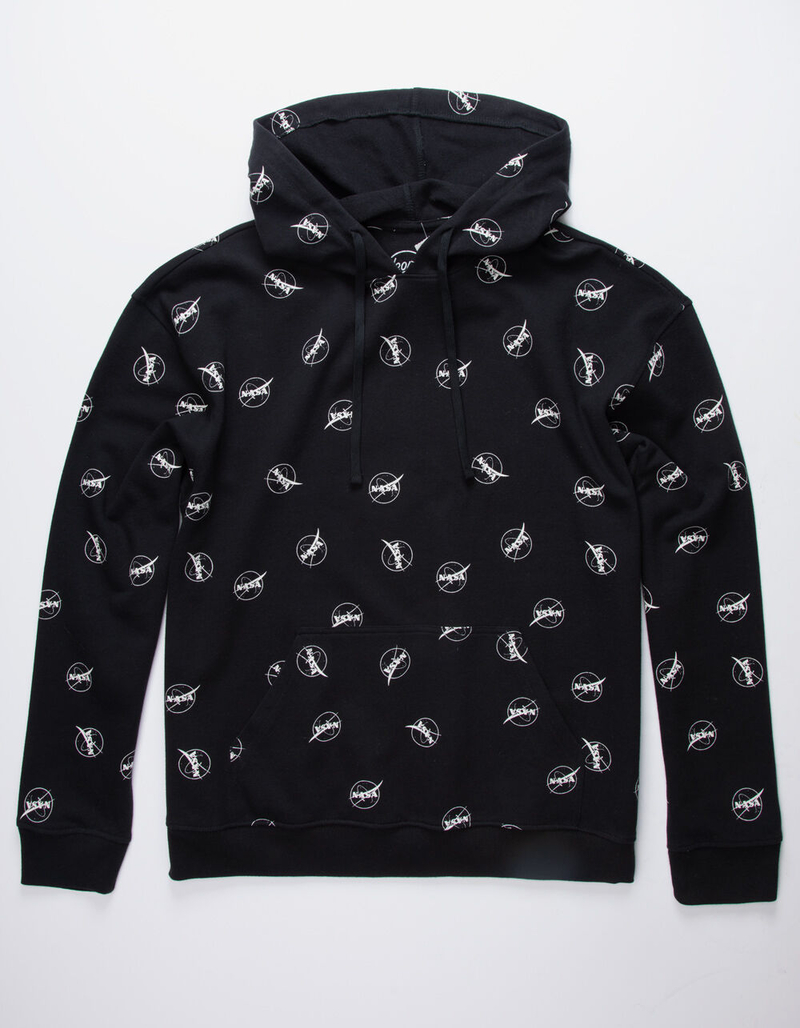 NEON RIOT NASA Allover Print Mens Hoodie image number 0