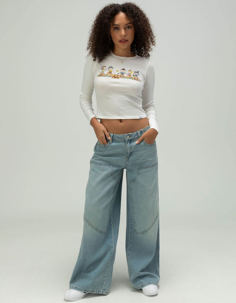 RSQ x Peanuts Womens Long Sleeve Tee image number 1