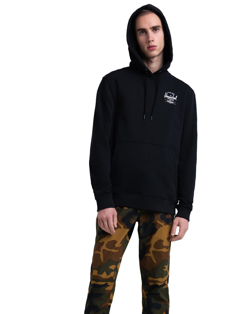 HERSCHEL SUPPLY CO. Classic Mens Black Hoodie image number 2