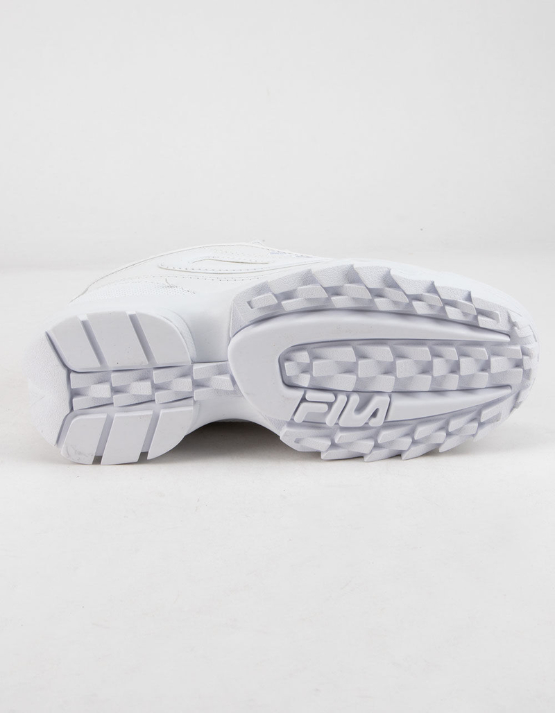 FILA Disruptor 2 Premium White Womens Shoes image number 5