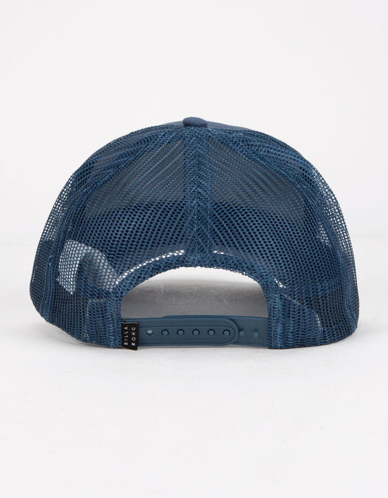 BILLABONG Walled Blue Mens Trucker Hat image number 1