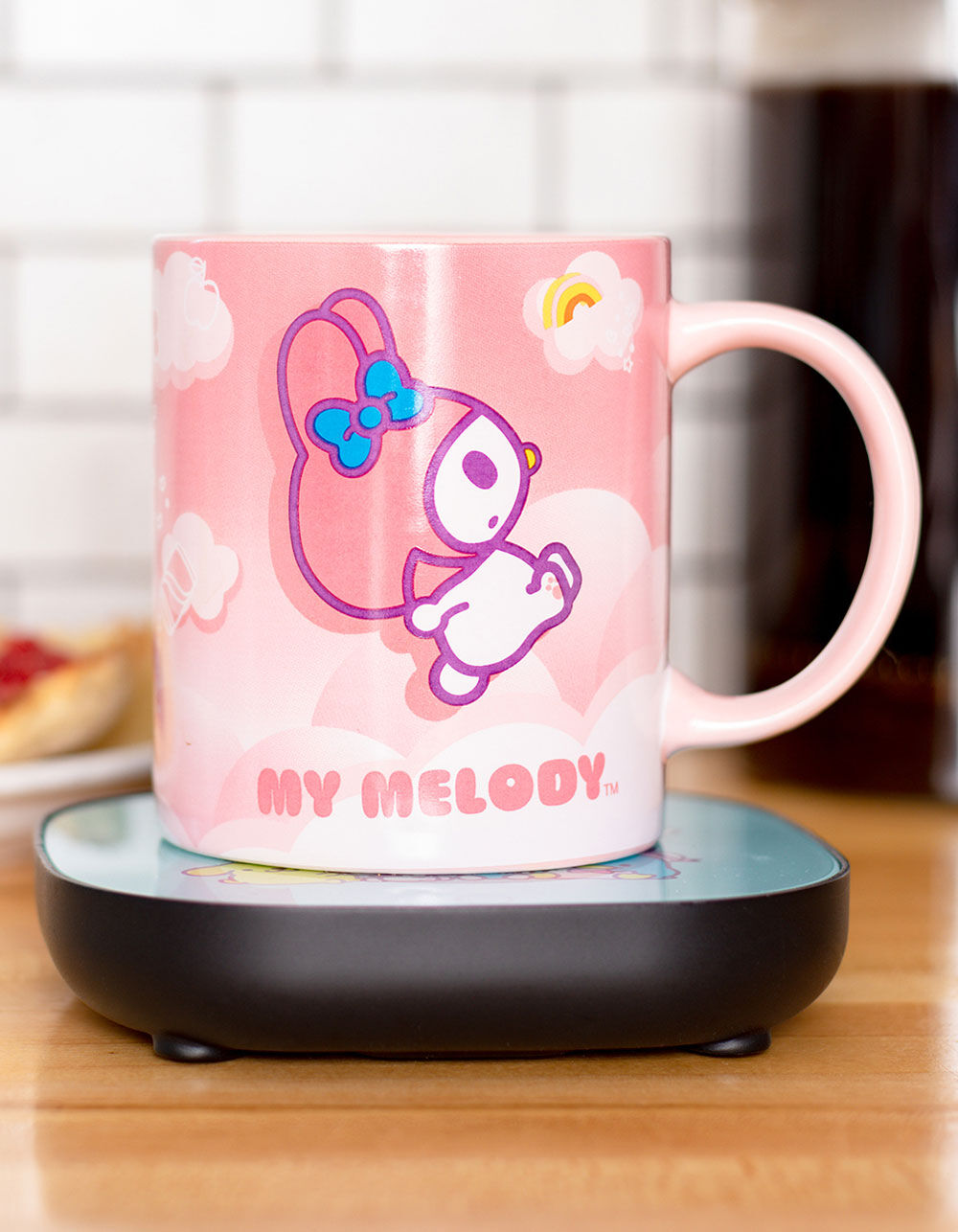 SANRIO My Melody Mug & Mug Warmer - CORAL - ONE SIZE | Tillys