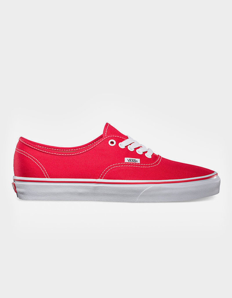 VANS Authentic Red Shoes image number 0