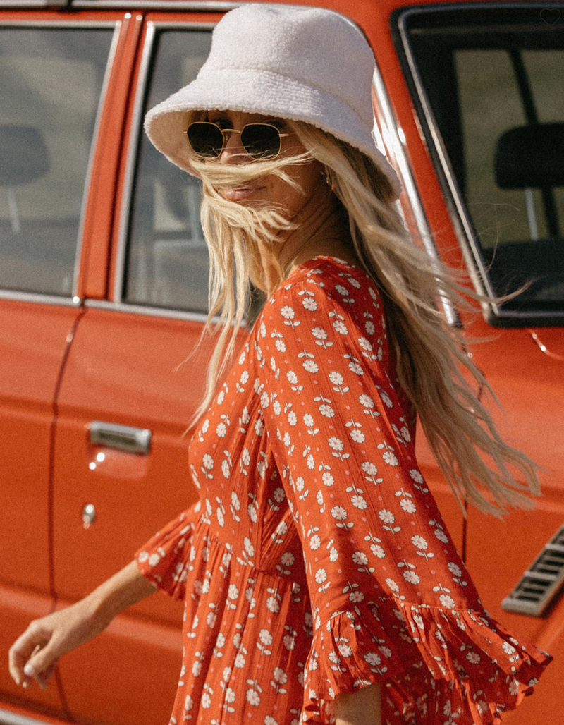 BILLABONG Still Single Womens Fleece Bucket Hat image number 5