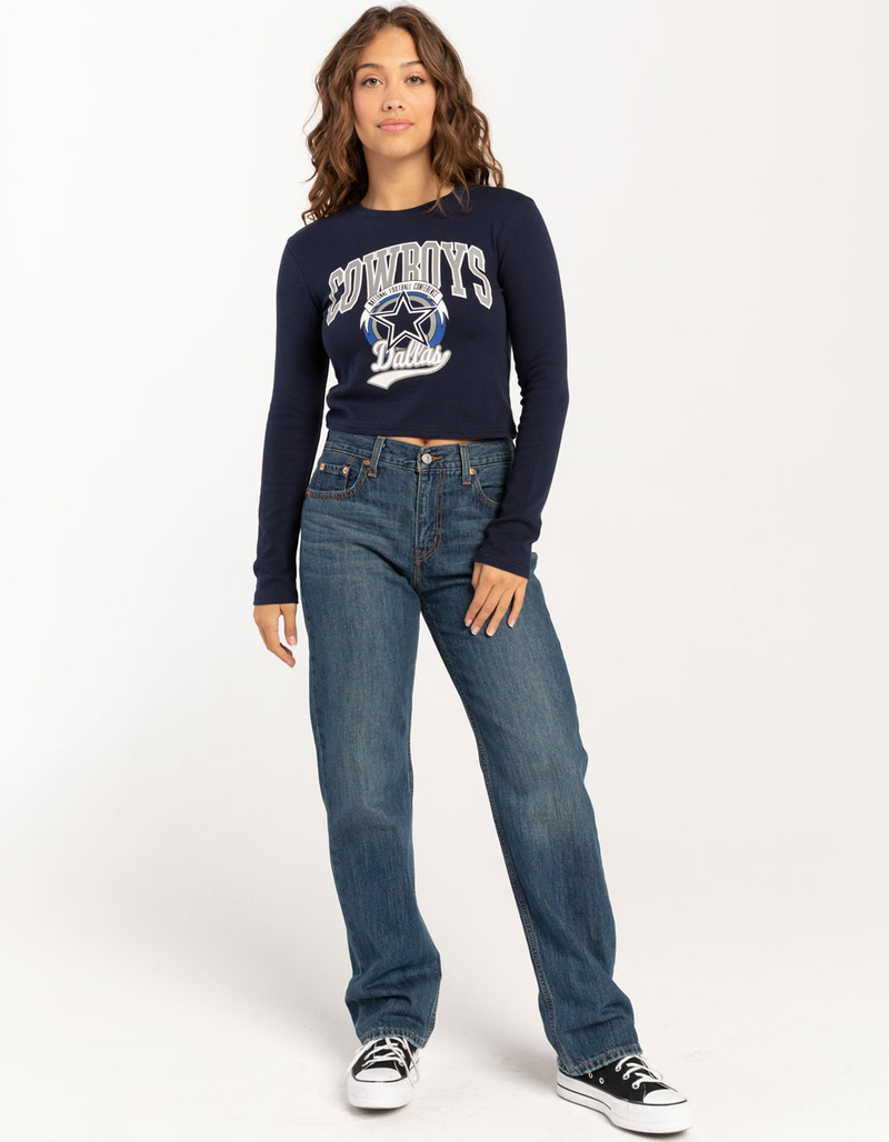 NFL Dallas Cowboys Womens Long Sleeve Baby Tee image number 1