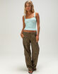 BDG Urban Outfitters 360 Womens Low Rise Straight Leg Cargo Pants image number 1