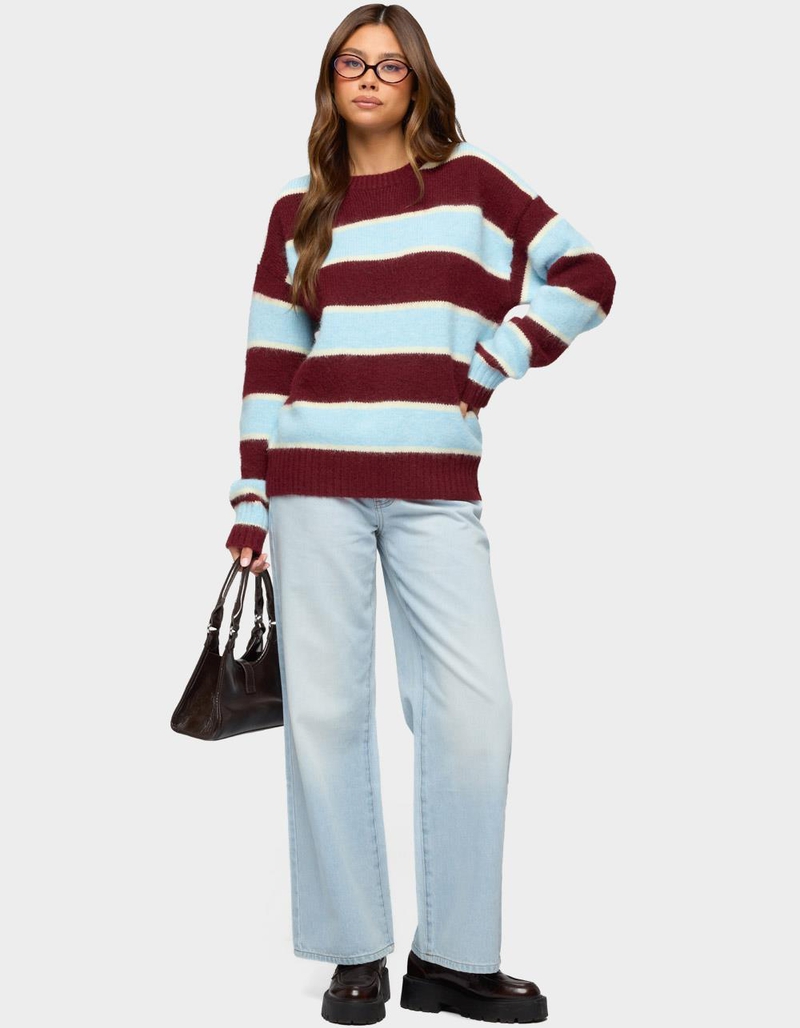 EDIKTED Conrad Striped Sweater image number 4
