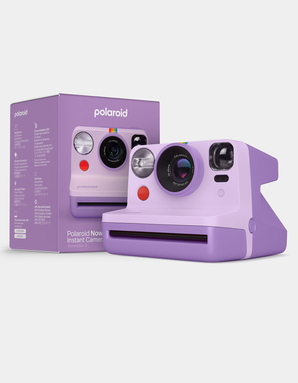 POLAROID Now Generation 2 i-Type Instant Camera - PURPLE - ONE