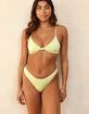 DIPPIN' DAISY'S Zen Knotted Triangle Bikini Top image number 1