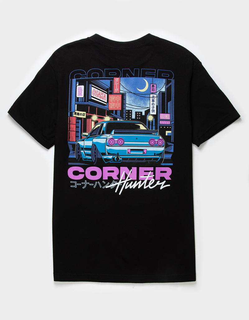CORNER HUNTER Neon Street Mens Tee image number 0