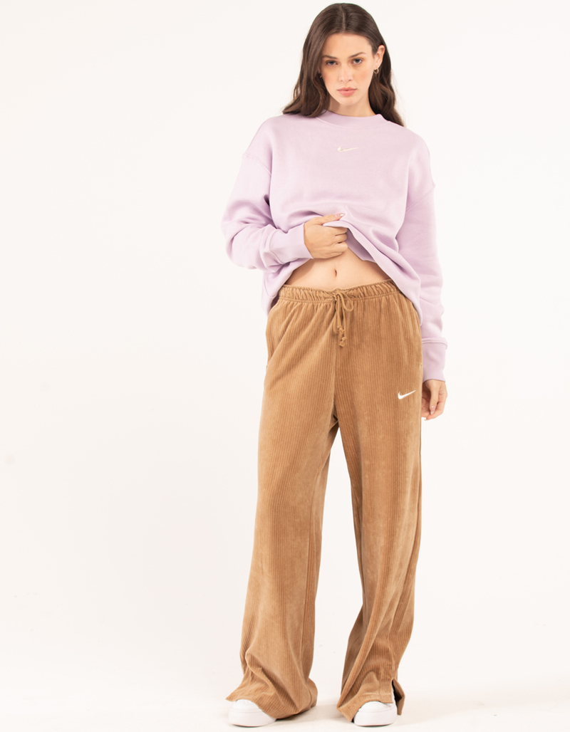 NIKE Sportswear Velour High Rise Womens Wide Leg Pants image number 0