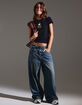 RSQ Womens Low Rise Ultra Baggy Jeans image number 7