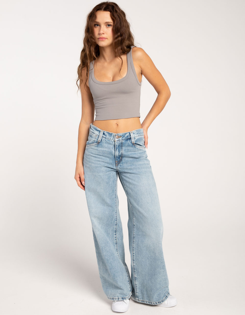 FULL TILT Womens Seamless Chevron Tank Top image number 4