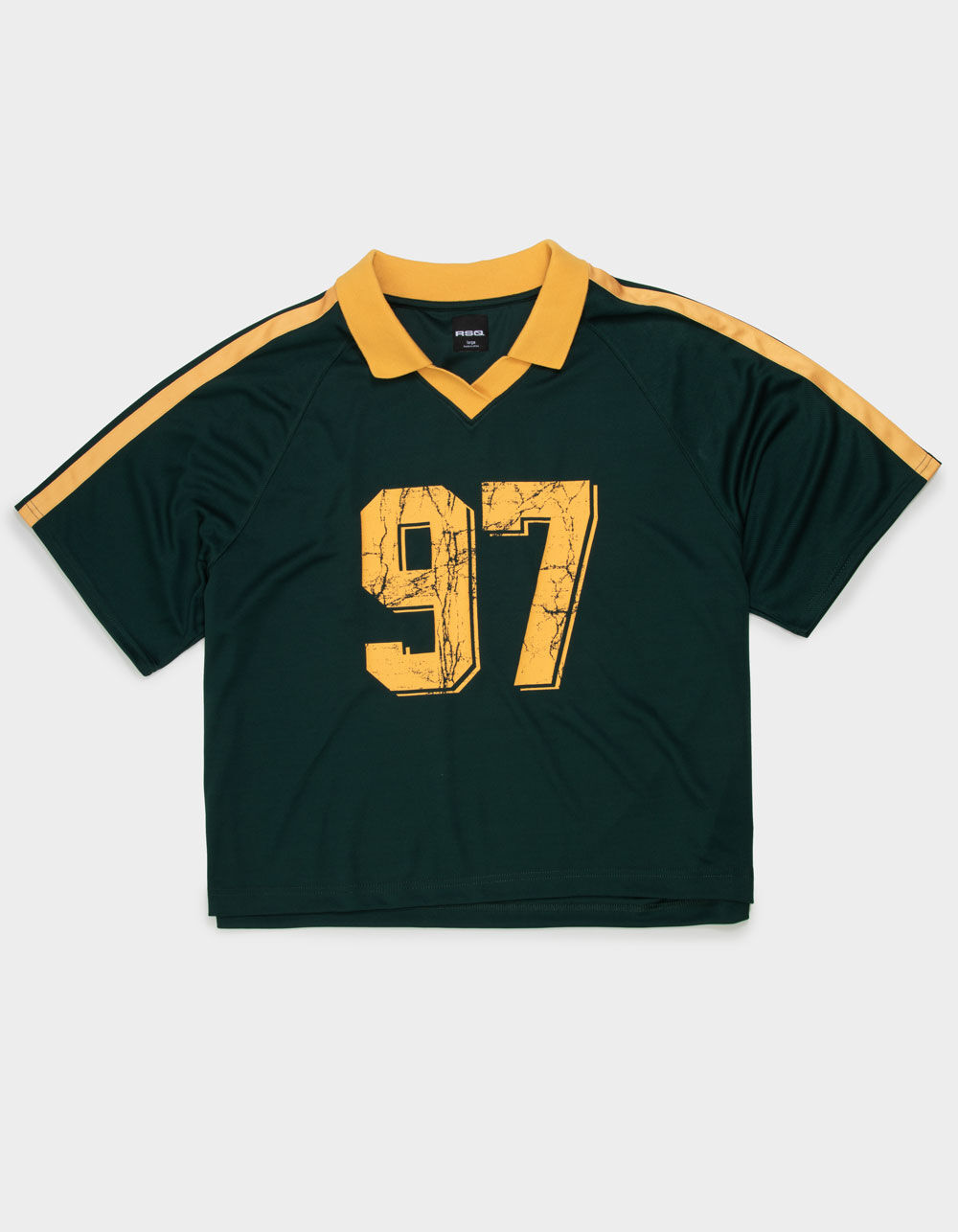 RSQ Mens Cropped Soccer Jersey - GREEN | Tillys