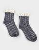 FREE PEOPLE Rosebud Womens Waffle Knit Ankle Socks image number 1