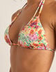 RHYTHM Sierra Floral Double Strap Womens Triangle Bikini Top image number 2