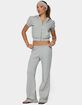 EDIKTED Rachel Flared Sweatpants image number 4