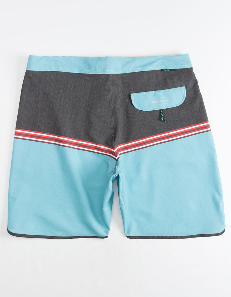 VISSLA Dredges Light Blue Mens Boardshorts image number 1