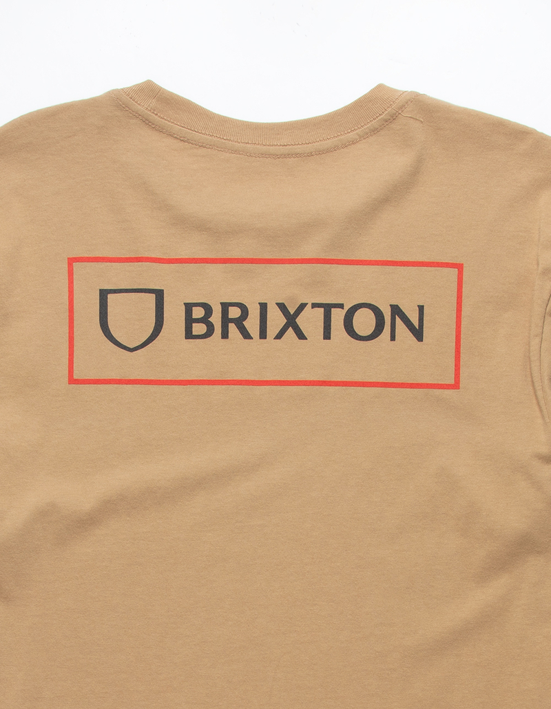 BRIXTON Alpha Block Mens Tee image number 2