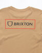 BRIXTON Alpha Block Mens Tee image number 3