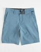 VOLCOM Frickin Static Boys Light Blue Hybrid Shorts image number 1