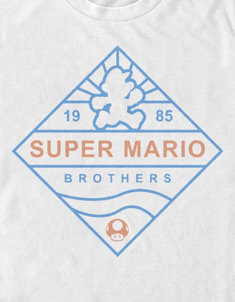 NINTENDO Super Mario Bros Outline Unisex Tee image number 1