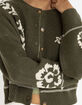 RHYTHM Antique Floral Womens Crop Cardigan image number 2