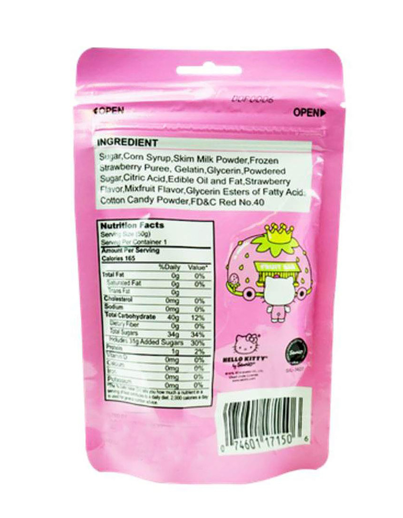 SANRIO Hello Kitty Sanrio Chewy Strawberry Candy image number 1