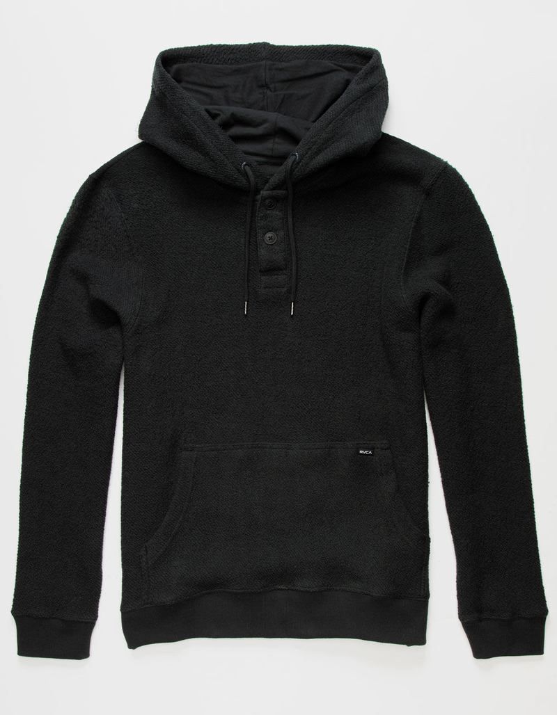 RVCA Torresdale Mens Black Hoodie image number 0