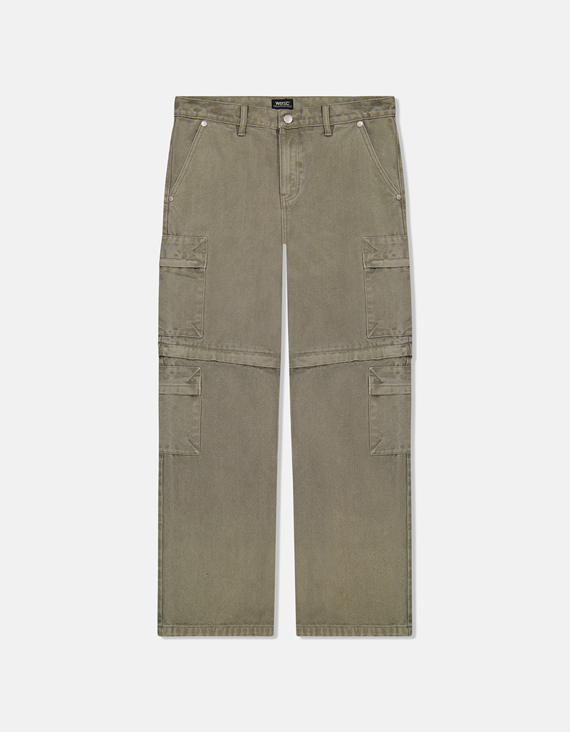 WESC Baggy Zip Off Mens Cargo Pants image number 0