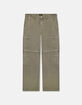 WESC Baggy Zip Off Mens Cargo Pants image number 1
