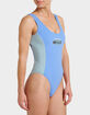 QUIKSILVER Stoked Logo Color Block One Piece Swimsuit image number 2