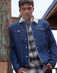 RSQ Mens Sherpa Lined Denim Jacket image number 1
