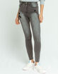RSQ Super High Rise Womens Gray Jeggings image number 3