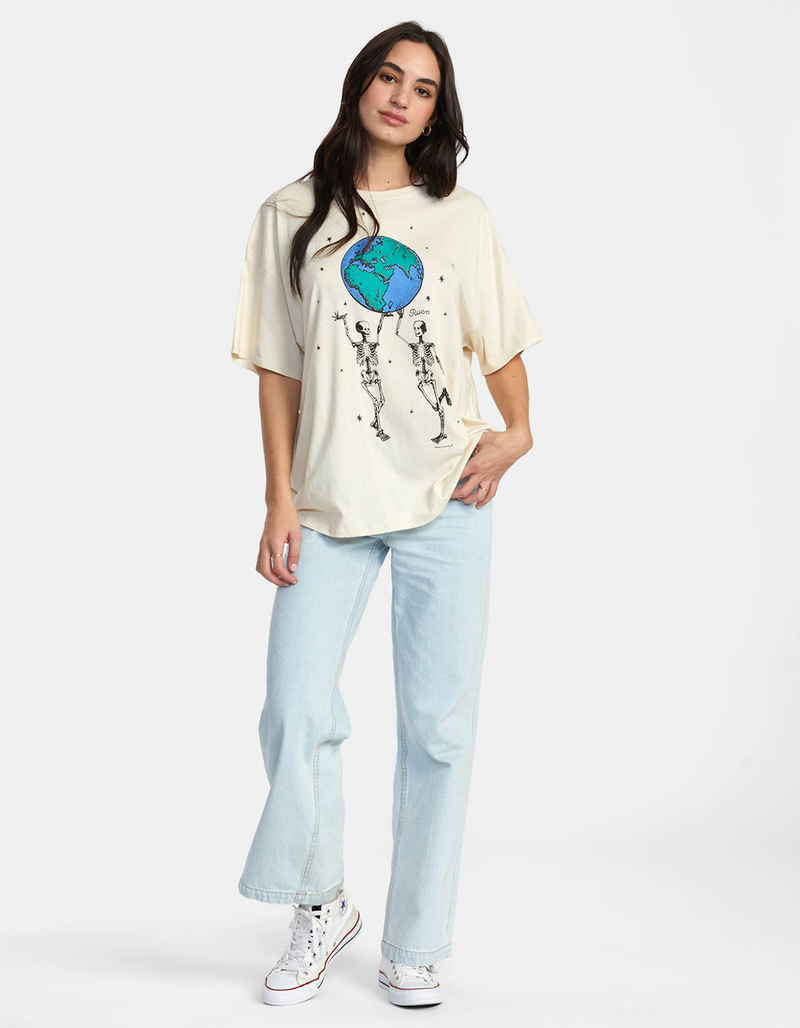 RVCA No Bounds Womens Oversized Tee image number 3