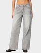 EDIKTED Magda Low Rise Acid Wash Jeans image number 1