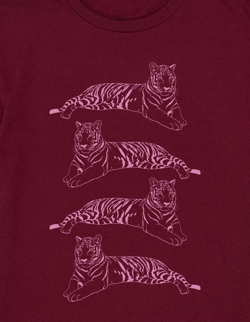TIGER Stack Outline Unisex Kids Tee image number 1