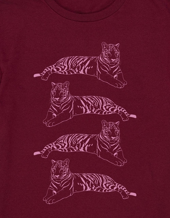 TIGER Stack Outline Girls Tee Alternative Image