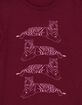 TIGER Stack Outline Unisex Kids Tee image number 2